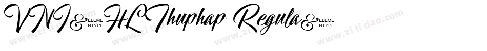 VNI-HLThuphap Regula字体转换